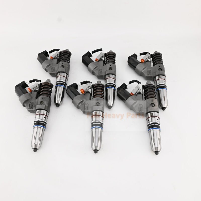 6 Piece Fuel Injector 3411752 3087557 3084589 Fits for Cummins Engine M11 ISM - Fab Heavy Parts