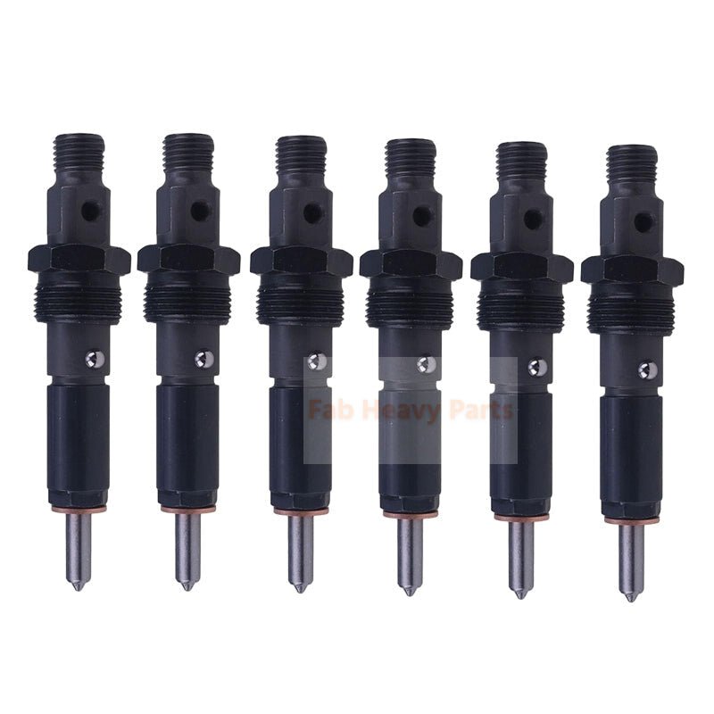 6 Piece Fuel Injector 3966162 36052 Fits for Cummins Engine 6B5.9 - Fab Heavy Parts