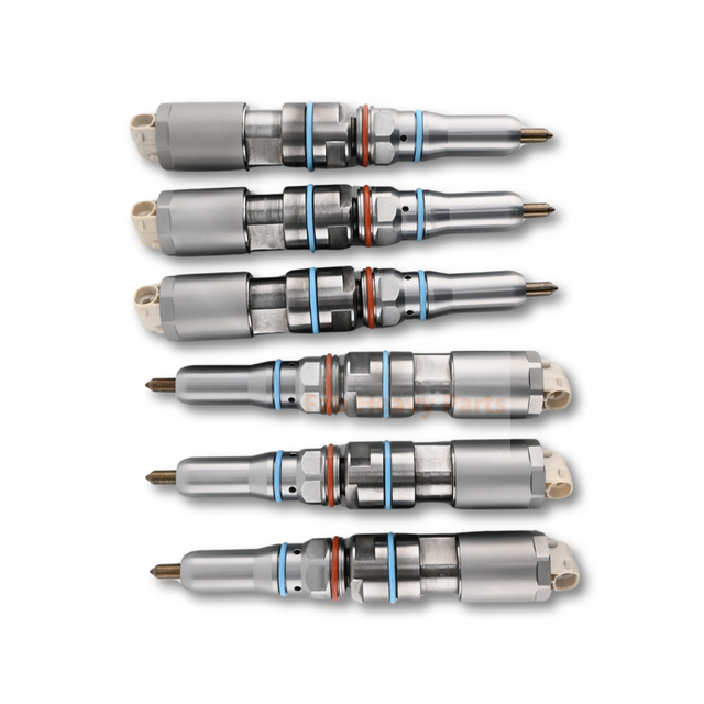6 Piece Fuel Injector 460-8213 20R-5077 Fits for Caterpillar CAT Engine C9 C9.3 Wheel Loader 966L 966M 972L 972M