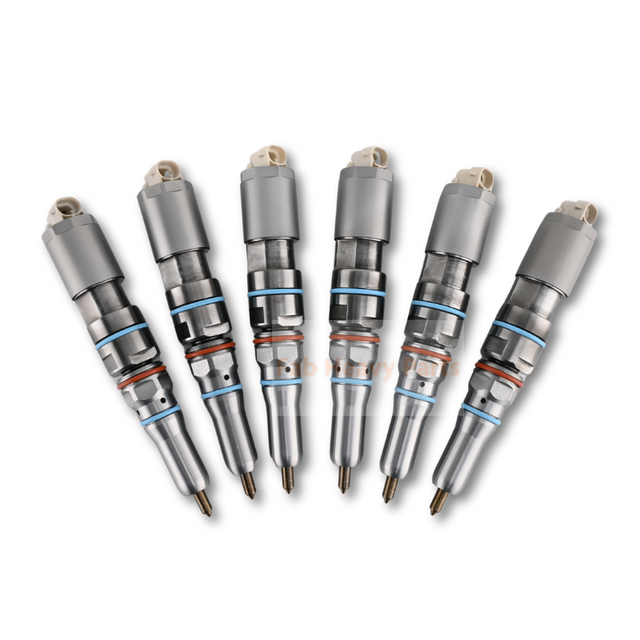 6 Piece Fuel Injector 460-8213 20R-5077 Fits for Caterpillar CAT Engine C9 C9.3 Wheel Loader 966L 966M 972L 972M