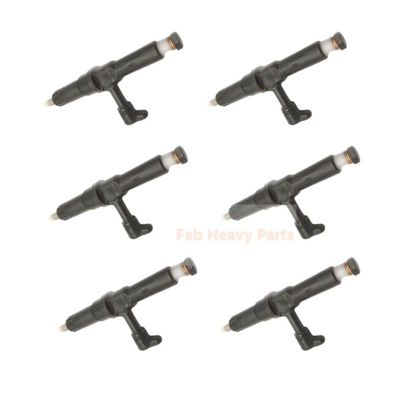 6 Piece Fuel Injector 5153000890 5153000891 Fits for Isuzu Engine 4BD1 6BB1 6BD1 6BG1 - Fab Heavy Parts