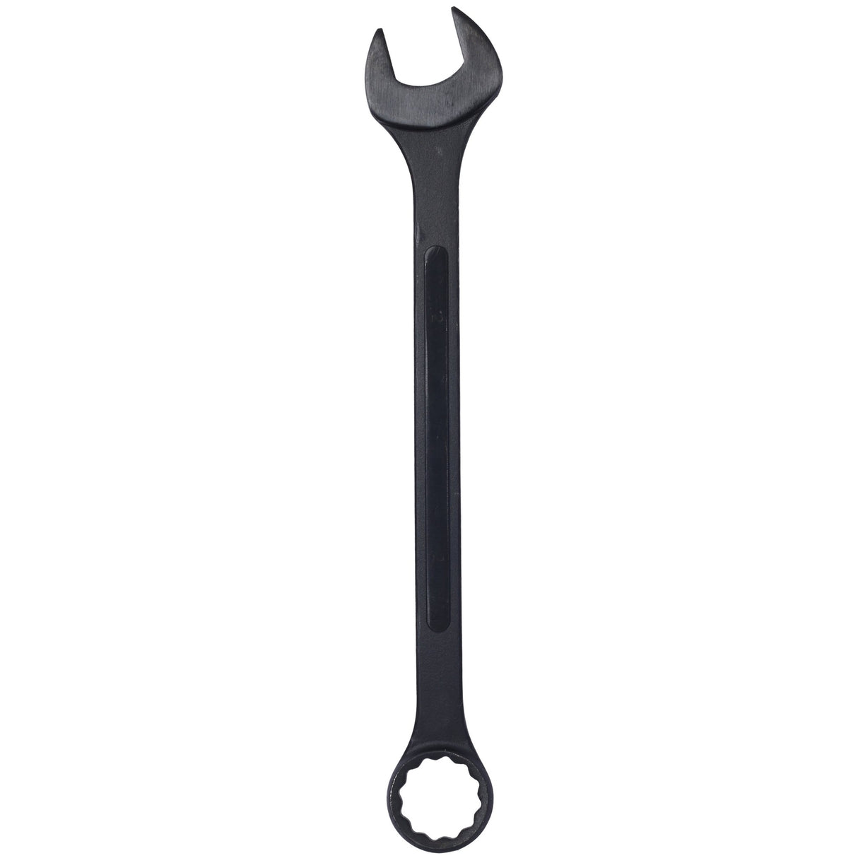 6 Piece Jumbo Combination Wrench Set SAE 1 - 3/8'' to 2'' Black Oxide with Pouch - Fab Heavy Parts