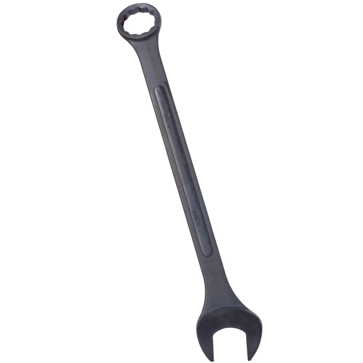 6 Piece Jumbo Combination Wrench Set SAE 1 - 3/8'' to 2'' Black Oxide with Pouch - Fab Heavy Parts