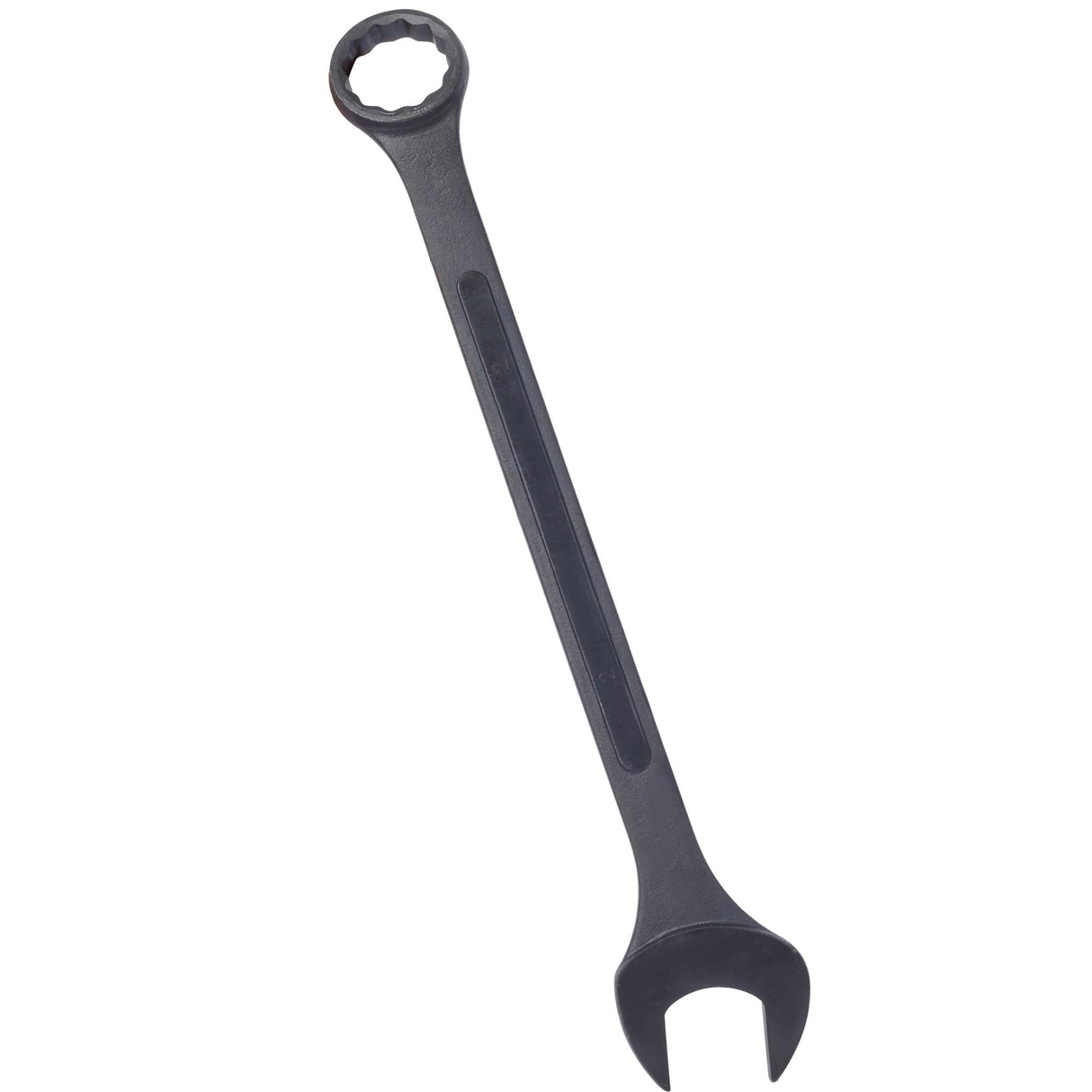 6 Piece Jumbo Combination Wrench Set SAE 1 - 3/8'' to 2'' Black Oxide with Pouch - Fab Heavy Parts