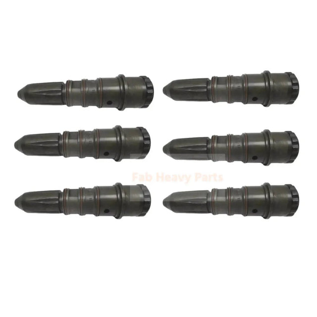 6 Pieces Fuel Injector 3018355 3017464 3047970 3054227 for Cummins Engine - Fab Heavy Parts