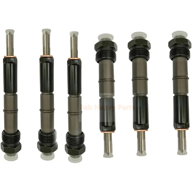 6 Pieces Fuel Injector 3919333 for Cummins Engine B4.5 K38 4BT 3.9L 5.9L