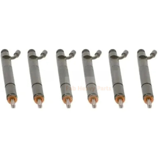 6 Pieces Fuel Injector 4063526 3939808 0432191342 for Cummins Engine 6C8.3 ISBE4 CM850