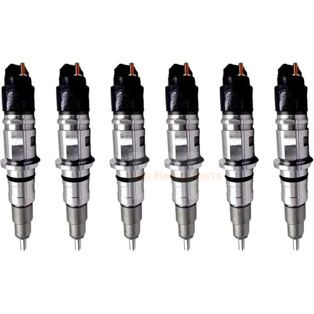 6 Pieces Fuel Injector 5256034 0445120187 for Cummins Engine B6.7 ISB ISB6.7 ISL QSB6.7 Dodge Ram 3500 4500 5500 6.7L 2013-2018