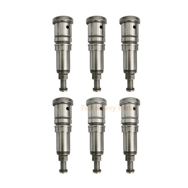 6 Pieces P48 Fuel Injection Pump Plunger 134101 - 6320 for Mitsubishi Fuso Engine 6D22 6D22T - Fab Heavy Parts