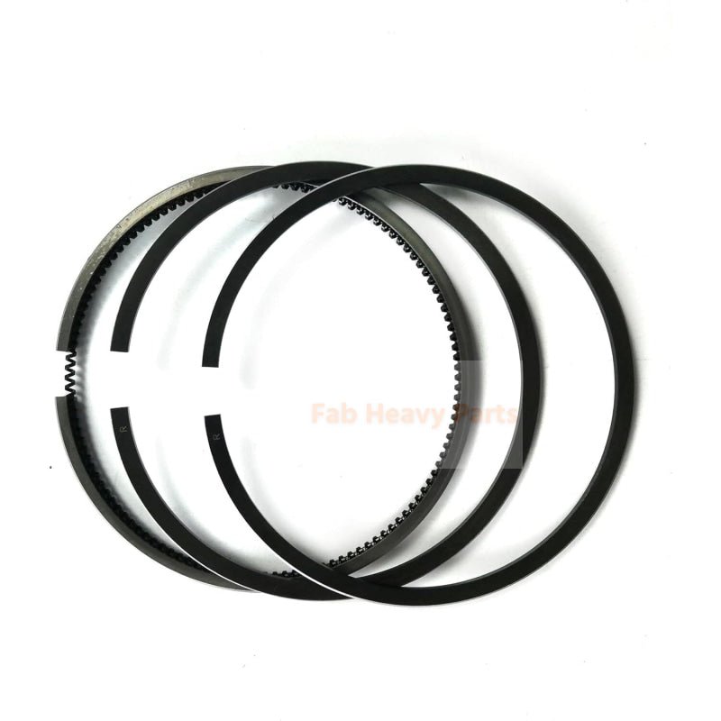 6 Piston Ring Set 6137 - 31 - 2040 6136 - 31 - 2010 6136 - 31 - 2030 Fits For Komatsu Engine 6D105 S6D105 6D105 - 3 - Fab Heavy Parts
