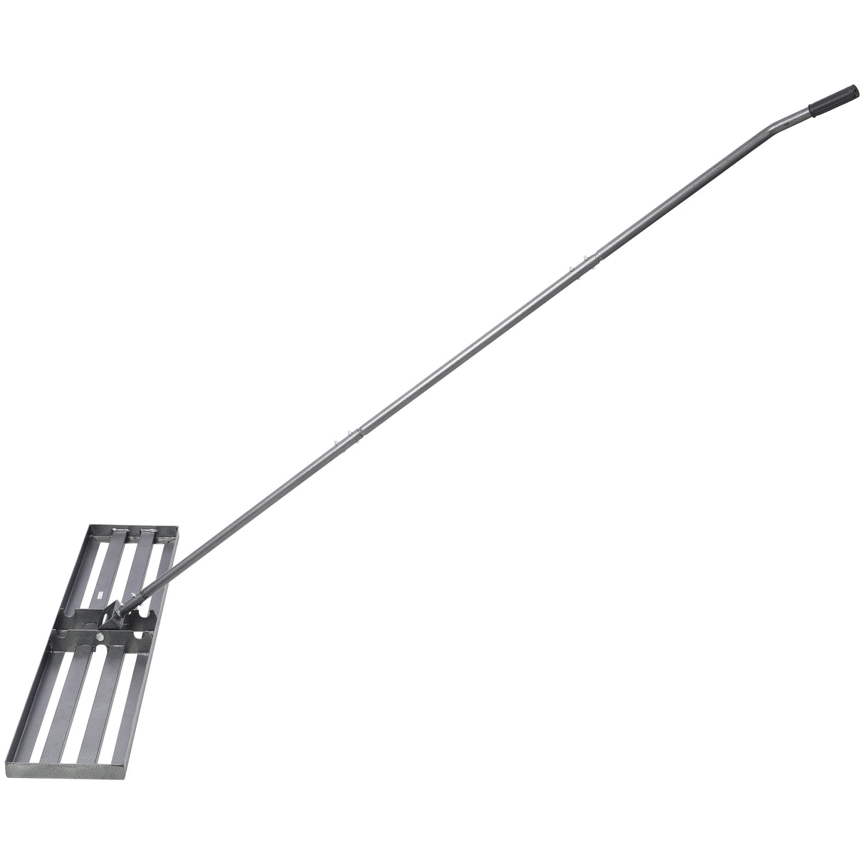 Lawn Leveling Rake Tool 48"x10" Heavy Duty Effort Saving 7FT Steel Handle