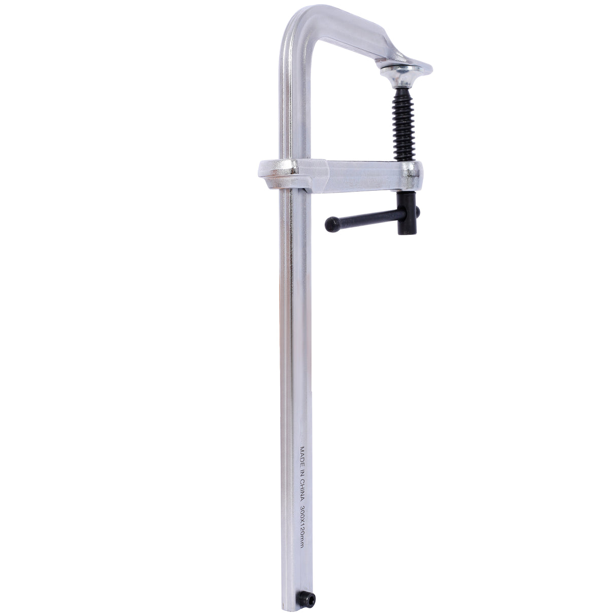 Pack of 4 Bar Clamps Set Drop Forged Steel F Clamps 12 inch x 4-3/4 inch Throat--Silver