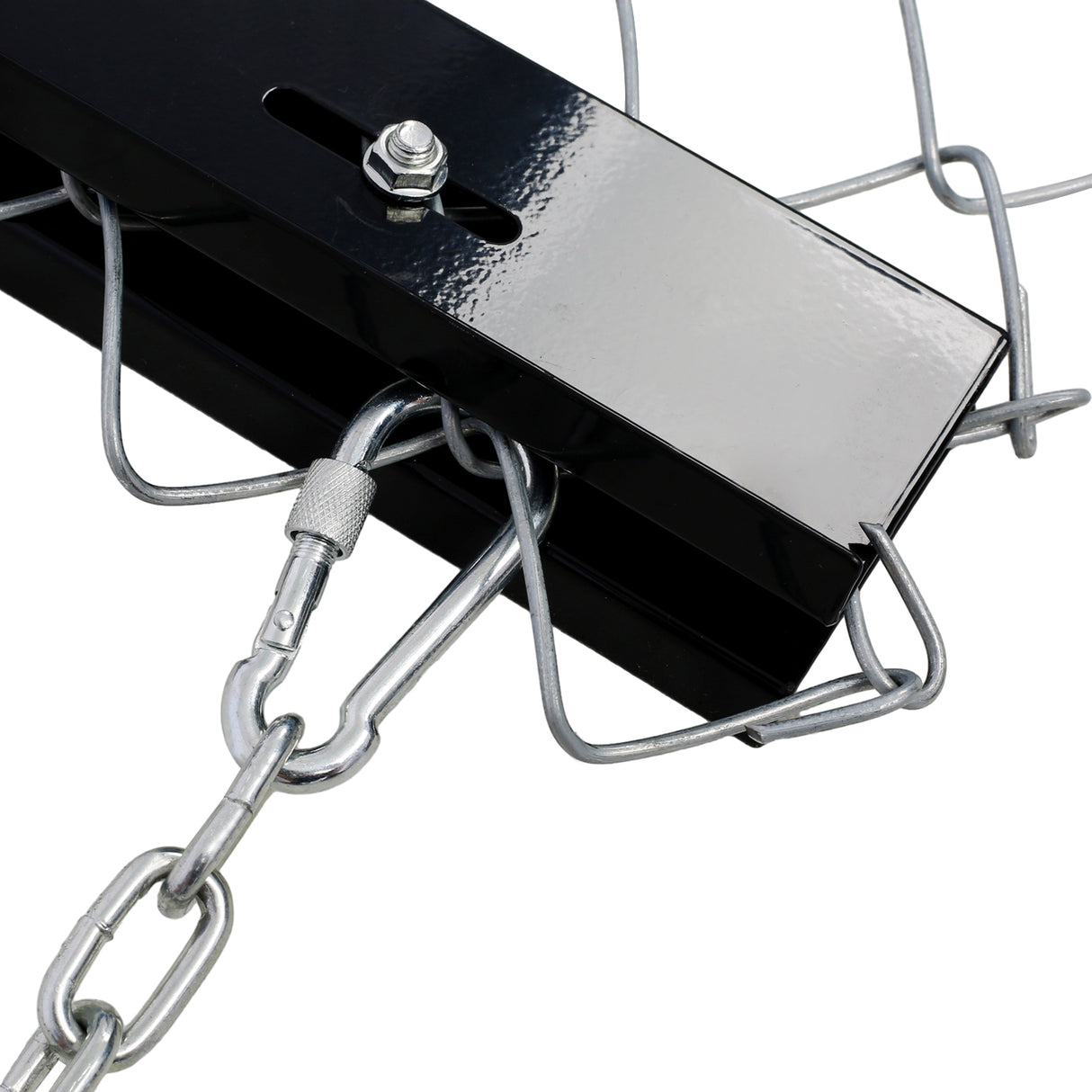 Drag Harrow 4'x5' Chain Harrow--Black