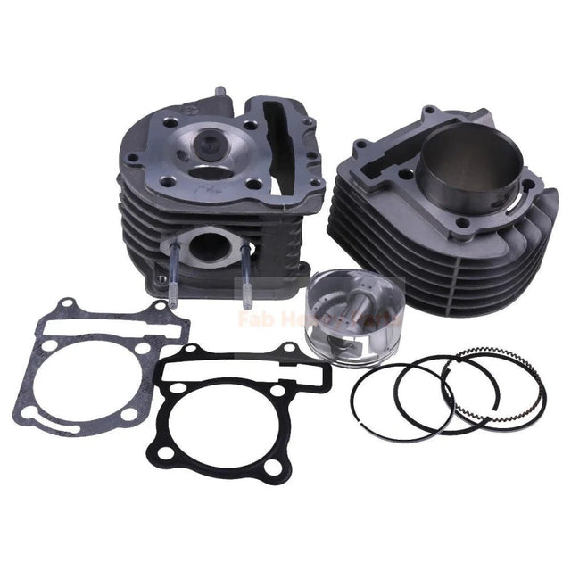 62.5mm Big Bore Cylinder Kit for GY6 180cc 200cc 250 ATV UTV Off - Road Vehicle - Fab Heavy Parts