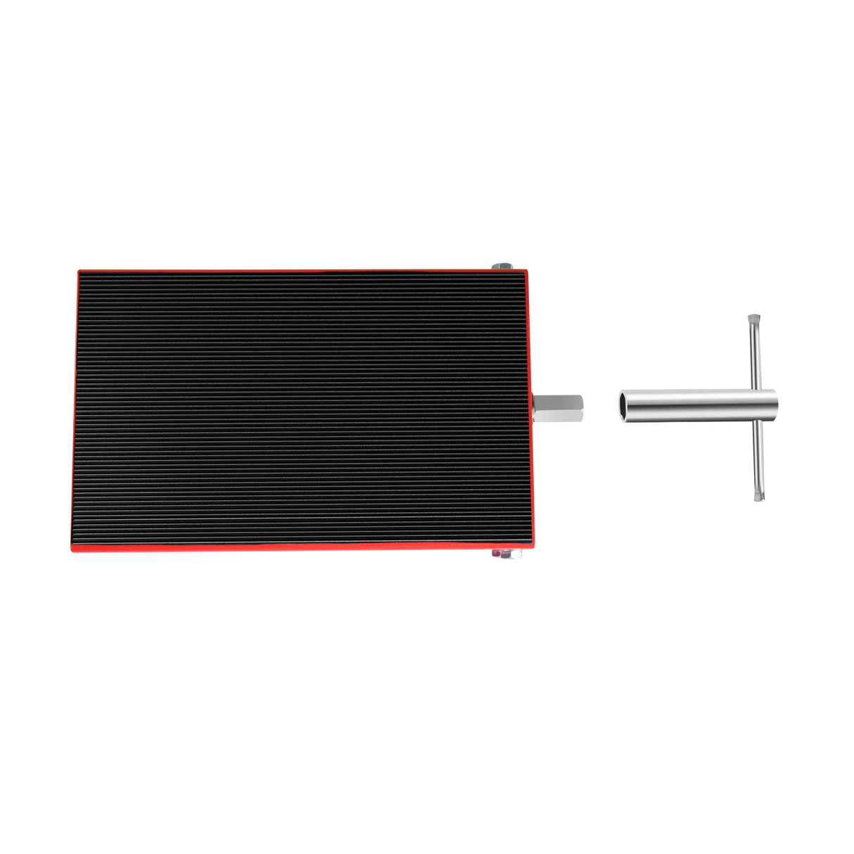 Podnośnik nożycowy Stalowy podnośnik z szerokim pokładem Korba Podstawka centralna 1100 LBS Pojemność do motocykli ATV Rowery terenowe