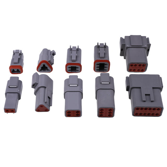 678 Piece Deutsch DT Connector Kit with 14-18 AWG Solid Contacts