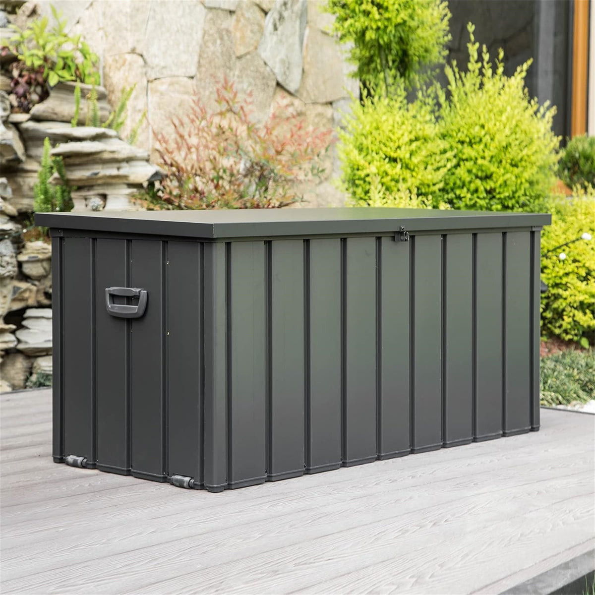 Cabanon Exterieur 150 Gallon Deck Box Waterproof, Large Patio