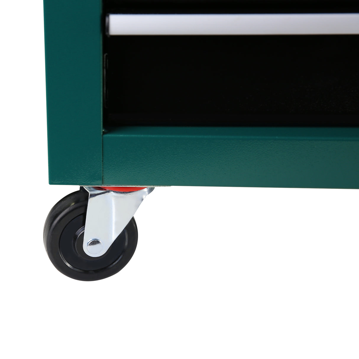 7ドロワーローリングツールカートボックスロック可能 - グリーン