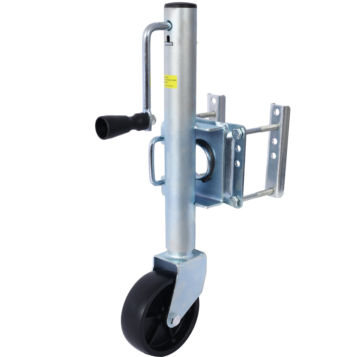 Trailer Jack Boat 32.8 in Bolt-on Tongue Capacity 1000 lb with PP Wheels and Handle