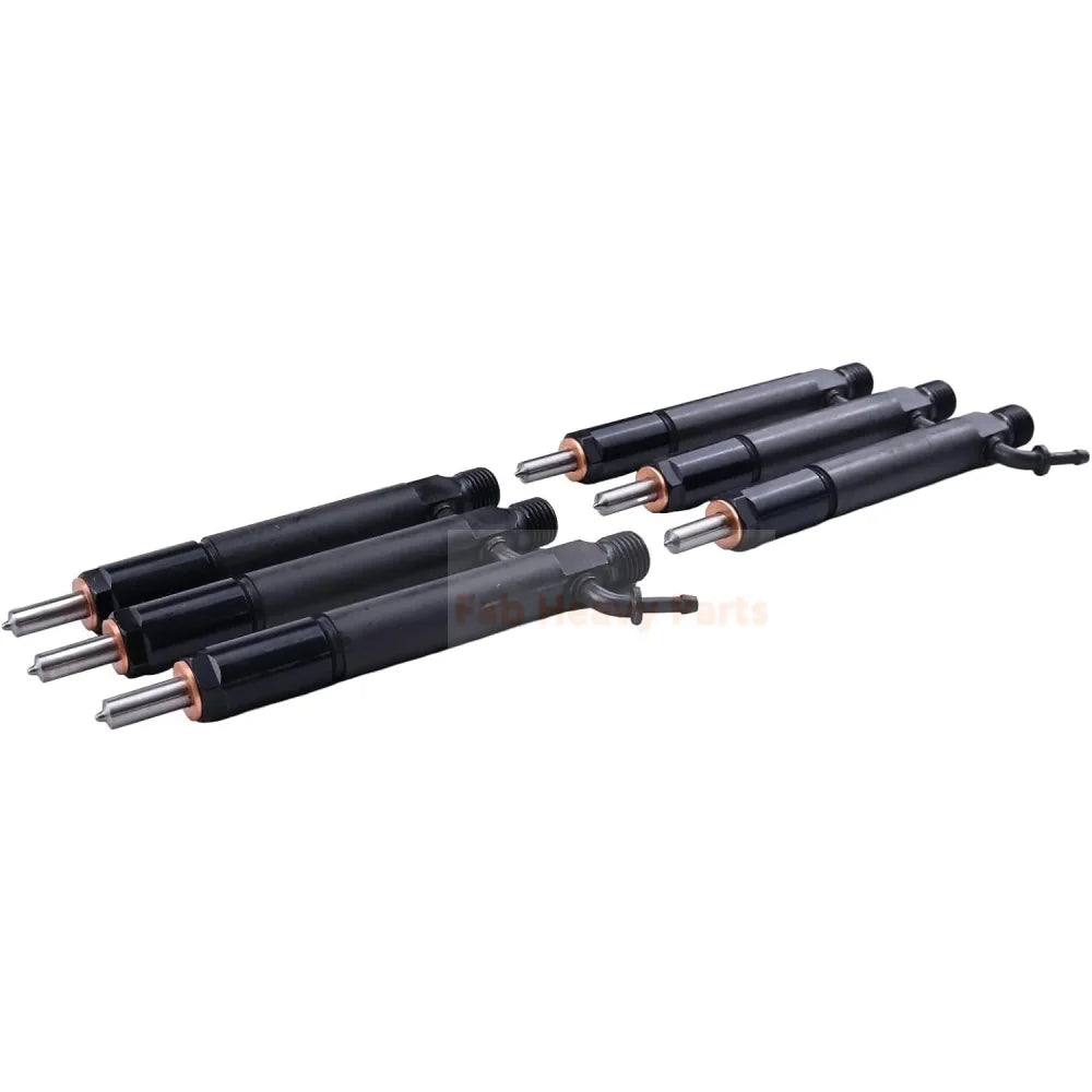 6 peças injetor de combustível 2112644 0432191378 se encaixa para motor deutz bf6m1013cp bf6m1013e bf6m1013ec bf6m1013ecp bf6m1013mcp