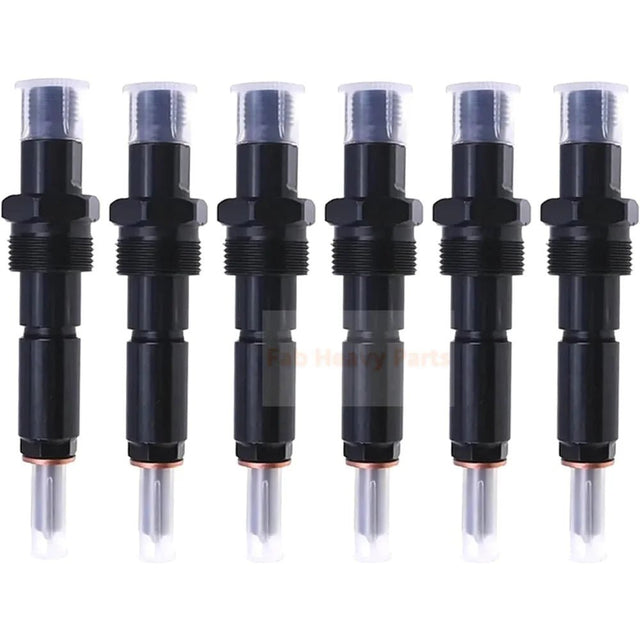 6Pcs Fuel Injector 3800672 3283507 2852056 500390441 Fits for Bosch Cummins 5.9L Series Engine - Fab Heavy Parts