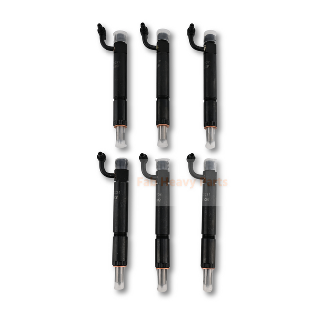 6Pcs Fuel Injector w/Nozzle 688840C91 749763C91 780328 Fits for Navistar Engine DT466
