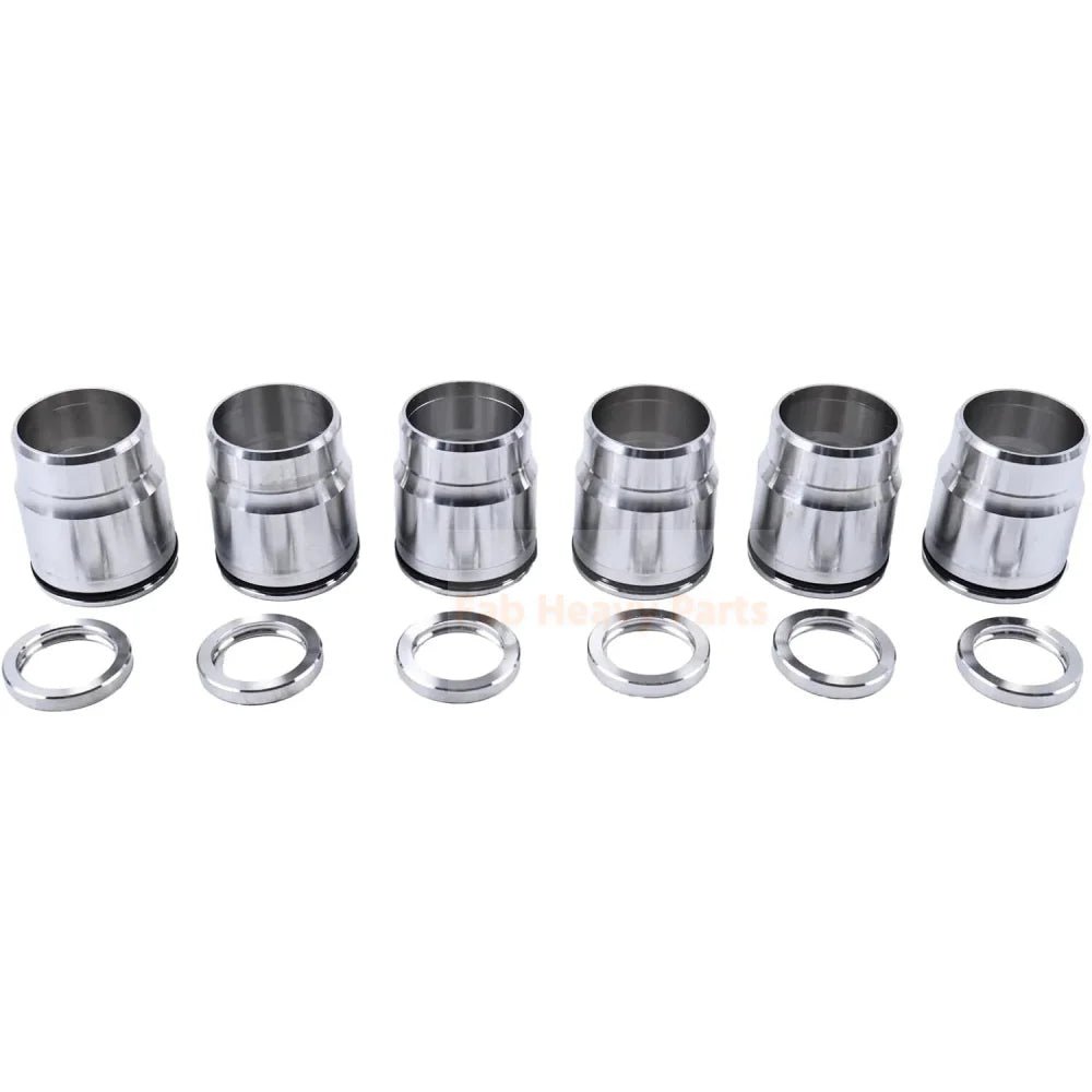 6PCS Injector Sleeve Tube w/Seal 3686961 3685966 Fits for Cummins ISX15 QSX15 X15 CM2350 Diesel Engine ISX single Cam - Fab Heavy Parts