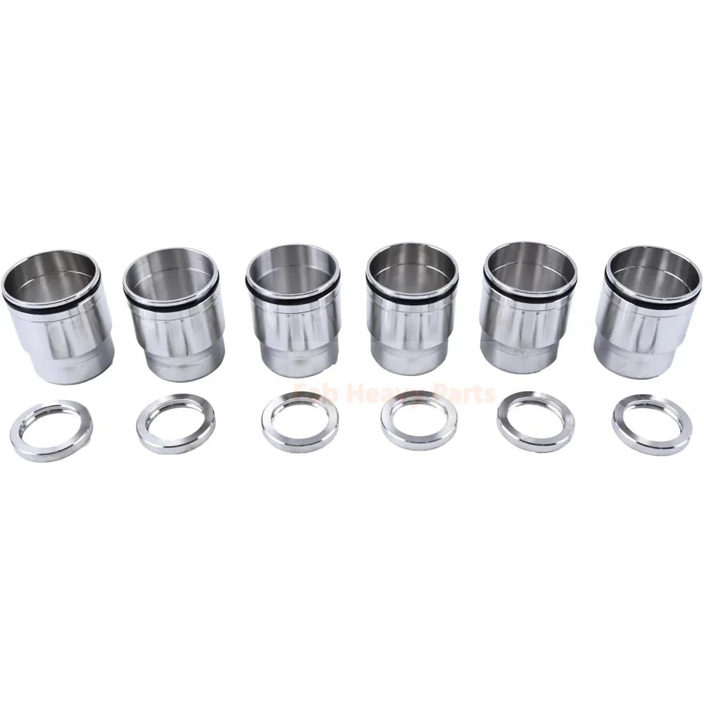 6PCS Injector Sleeve Tube w/Seal 3686961 3685966 Fits for Cummins ISX15 QSX15 X15 CM2350 Diesel Engine ISX single Cam - Fab Heavy Parts