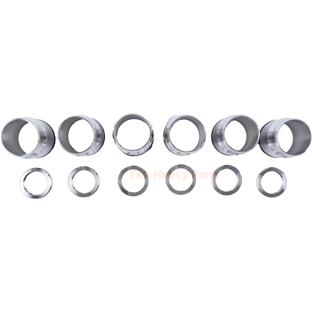 6PCS Injector Sleeve Tube w/Seal 3686961 3685966 Fits for Cummins ISX15 QSX15 X15 CM2350 Diesel Engine ISX single Cam - Fab Heavy Parts