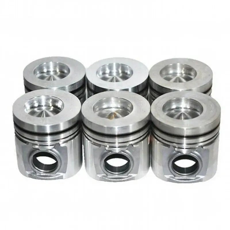 6PCS Piston 3919564 for Cummins Engine 6CT 6C C8.3 6CTA 6CT8.3 - Fab Heavy Parts