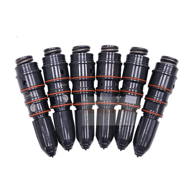 6Piece Fuel Injector 4914308 Fits for Cummins Engine NTC NH N855 NTA855 NT855 Final Clearance - Fab Heavy Parts