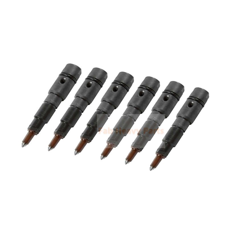 6x Fuel Injector 0 432 193 436 Fits for Bosch Mercedes Benz OM924 OM926 Atego Axor - Fab Heavy Parts