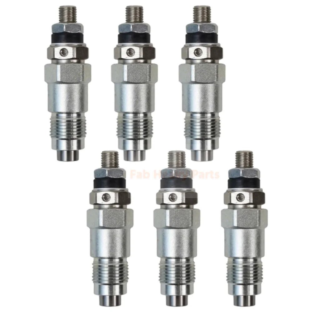 6x Fuel Injector 16600 - 05E00 Fits for Nissan Bluebird Laurel Patrol Y60 GQ RD28T 1983 - 2013 - Fab Heavy Parts