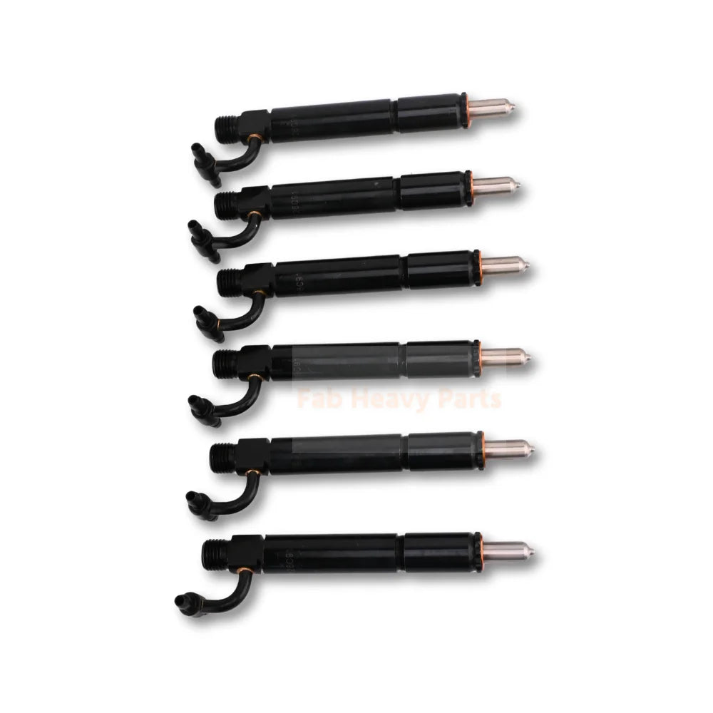 6X Fuel Injector 1817126C91 Fits for Navistar DT466 DTA466 Engine - Fab Heavy Parts