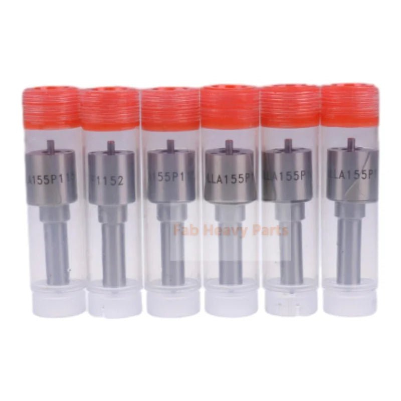6X Fuel Injector Nozzle 0433171737 DLLA155P1152 Fits For Bosch - Fab Heavy Parts