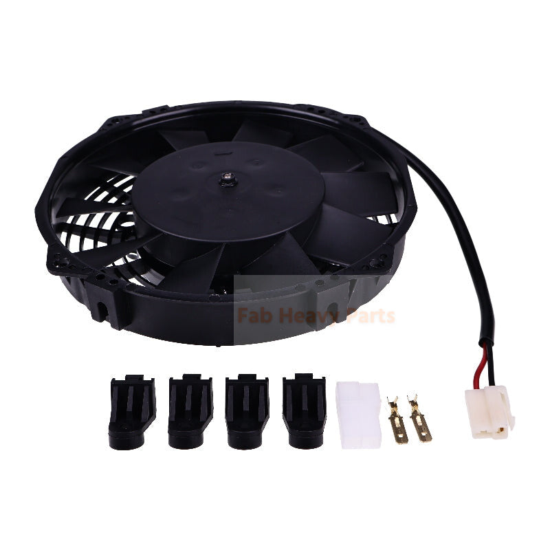 7.5" Low Profile Pusher Electric Fan 30100393 VA14-AP7/C-34S 437 CFM Straight Blades