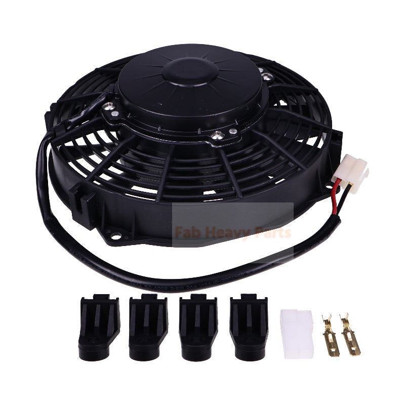7.5" Low Profile Pusher Electric Fan 30100393 VA14-AP7/C-34S 437 CFM Straight Blades