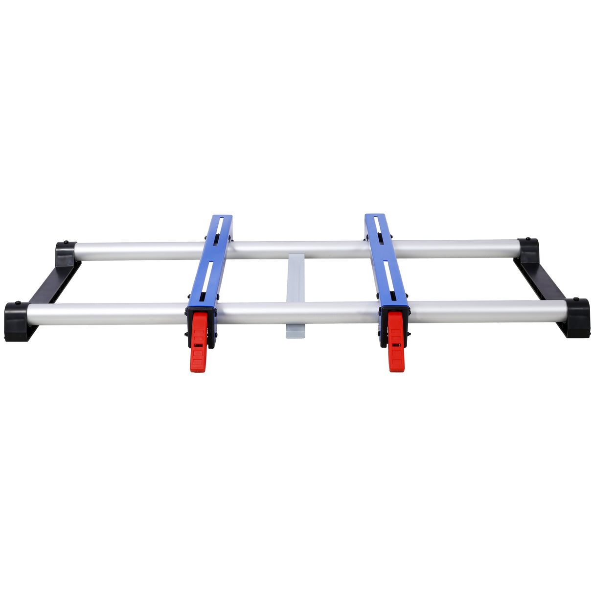 5-in-1 Portable Workbench with Detachable Miter Saw Stand & Height Adjustable Legs Scaffold/Dolly/Creeper/Platform