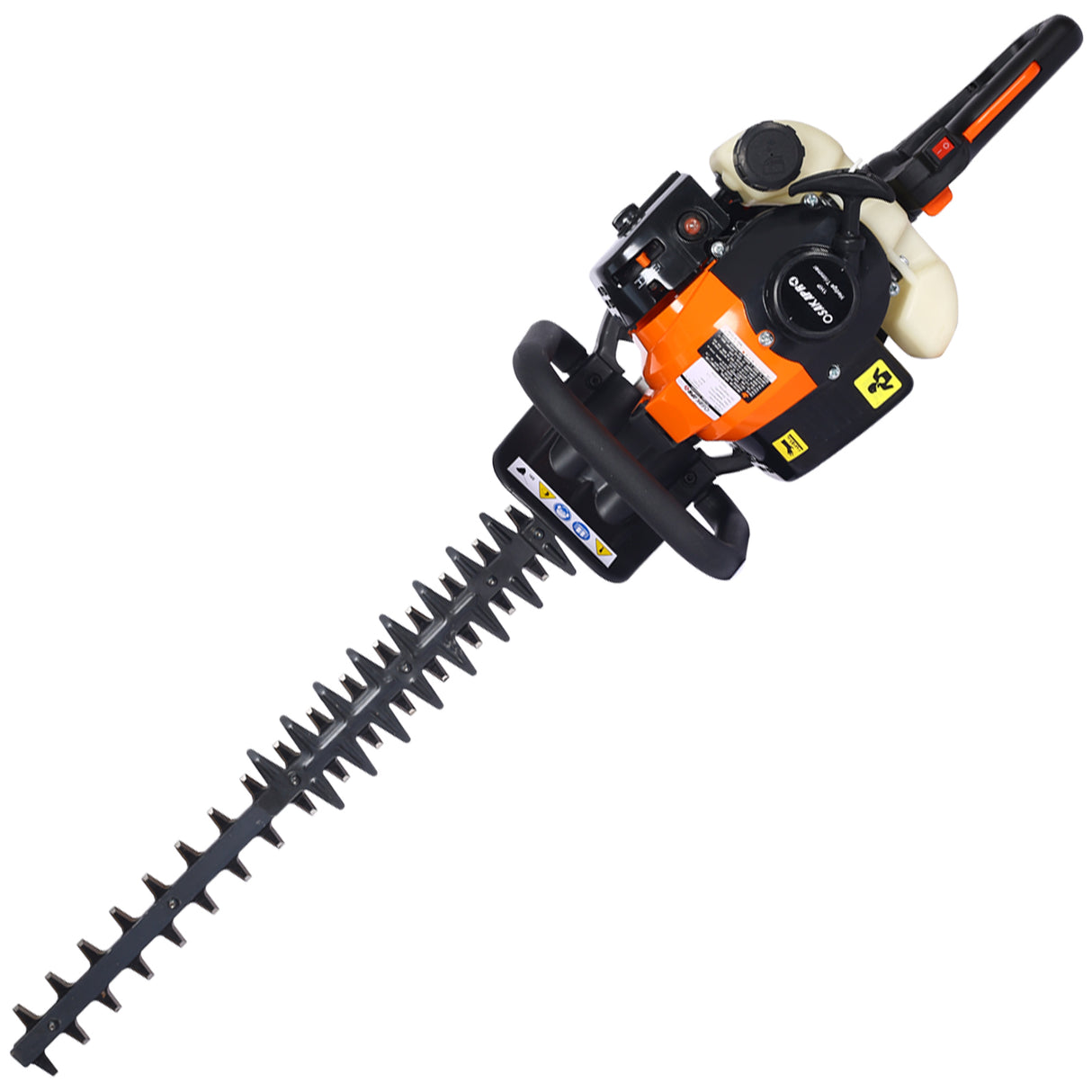 26cc 2 Cycle Gas Powered Hedge Trimmer Double Sided Blade 24" Recoil