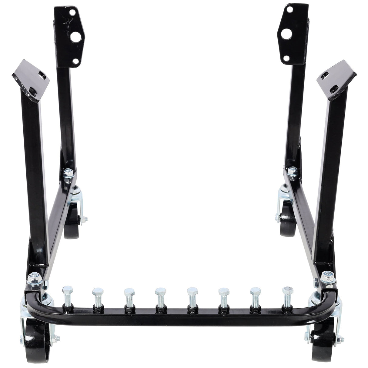 750LBS Engine Cradle with Wheels Heavy - Duty Steel Motor Holder with 4 Swivel Casters and 4 Hook Positions - Fab Heavy Parts