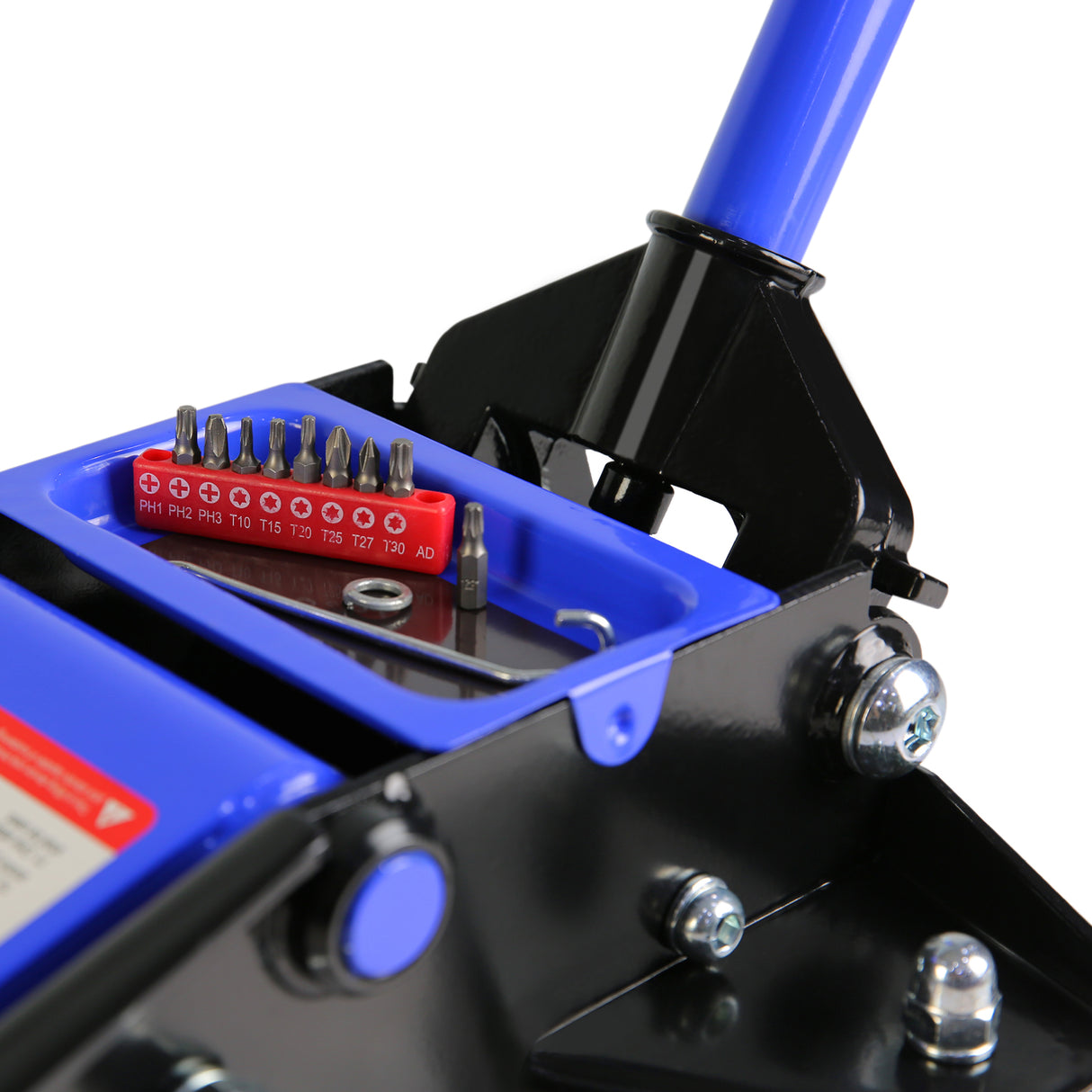 3.5 Ton Low Profile Heavy-Duty Steel Racing Floor Jack with Dual Piston Quick Lift Pump Lifting Range 4"-21"