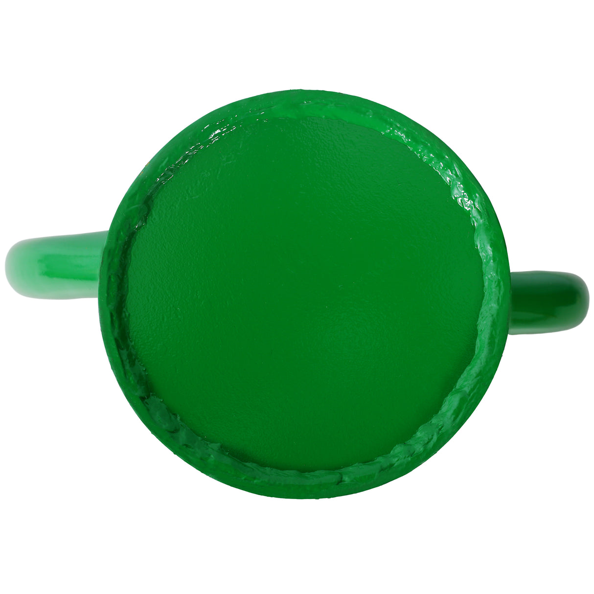 37LB Metal Iron Fence Post Driver with Handle Heavy Duty T Post Pounder Rammer--Green