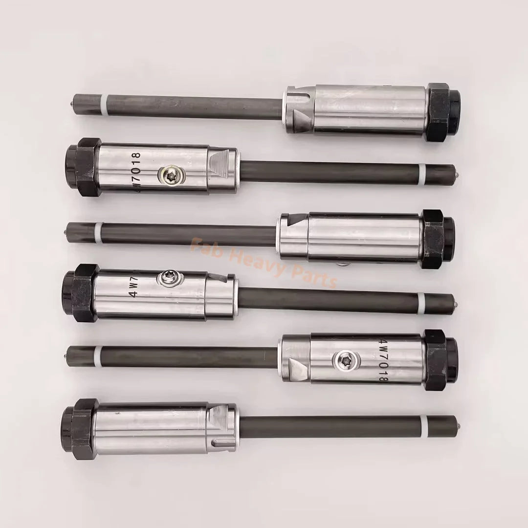 4 PCS Fuel Injector Pencil Nozzle 4W-7018 4W7018 Fits for Caterpillar CAT 3406B 3432 3408 3408B