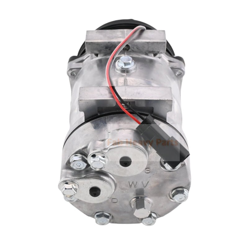 7H15SHD A/C Compressor 87802912 Fits for New Holland Tractor T6050 TS125A T6060 T6070 T6080 T6010 T6020 T6030 TS135A T6040 TS100A - Fab Heavy Parts