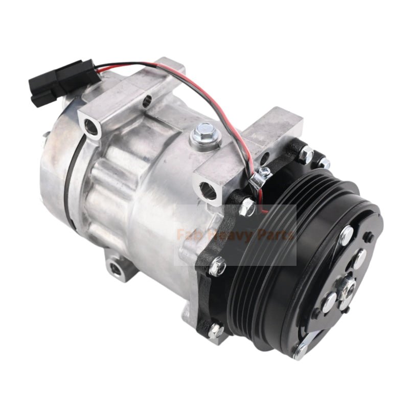 7H15SHD A/C Compressor 87802912 Fits for New Holland Tractor T6050 TS125A T6060 T6070 T6080 T6010 T6020 T6030 TS135A T6040 TS100A - Fab Heavy Parts