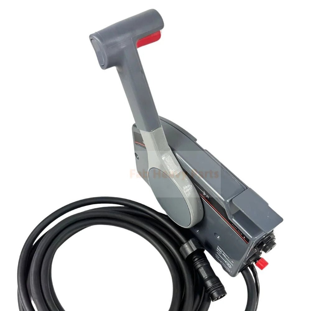 7Pins 5M Outboard Remote Control Box With Key 703 - 48203 - 12 Fits for Yamaha - Fab Heavy Parts