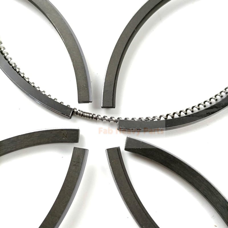 8 Cylinder Piston Ring Kit ME996194 ME090578 ME090758 Fits For Mitsubishi Engine 8DC9T 8DC9 - T2 8DC91T 8DC9 - 3A - Fab Heavy Parts