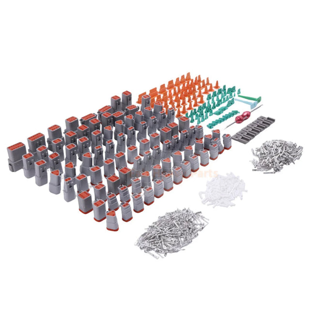 800 Piece Deutsch DT Connector Kit Stamped for 14 16 18 20 GA. WIRE