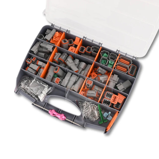 800 Piece Deutsch DT Connector Kit Stamped for 14 16 18 20 GA. WIRE