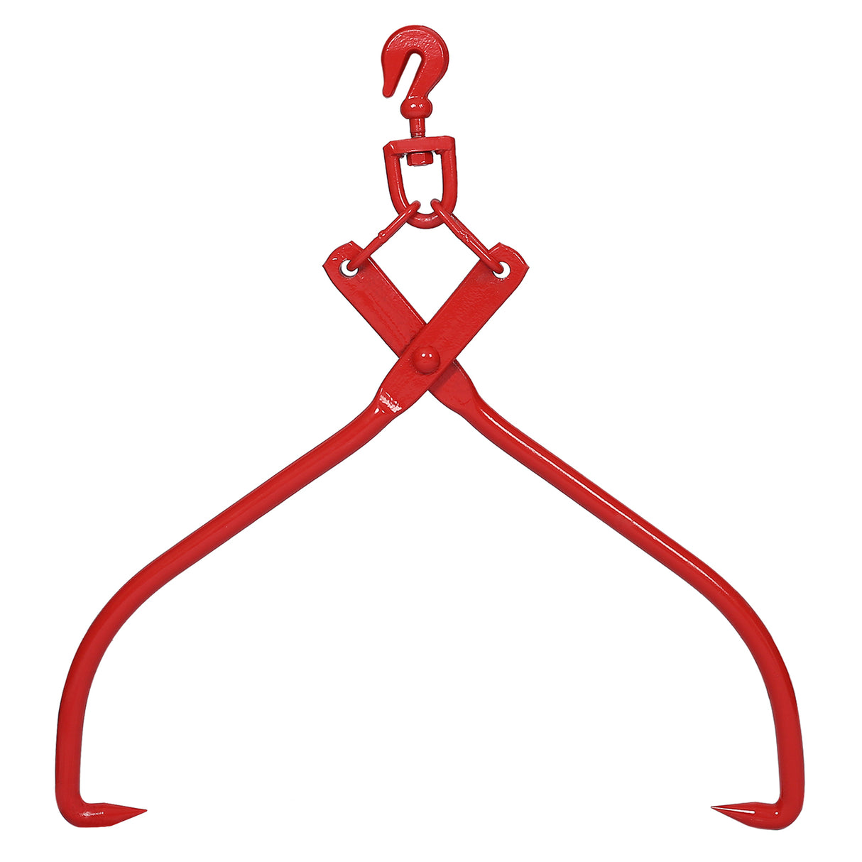 32ログリフティングトングヘビーデューティグラップルティンバークロー - レッド